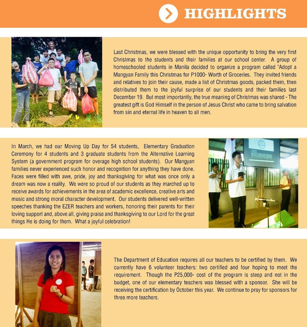 Photo from the ESNI Summary Highlights 2013–2016 newsletter